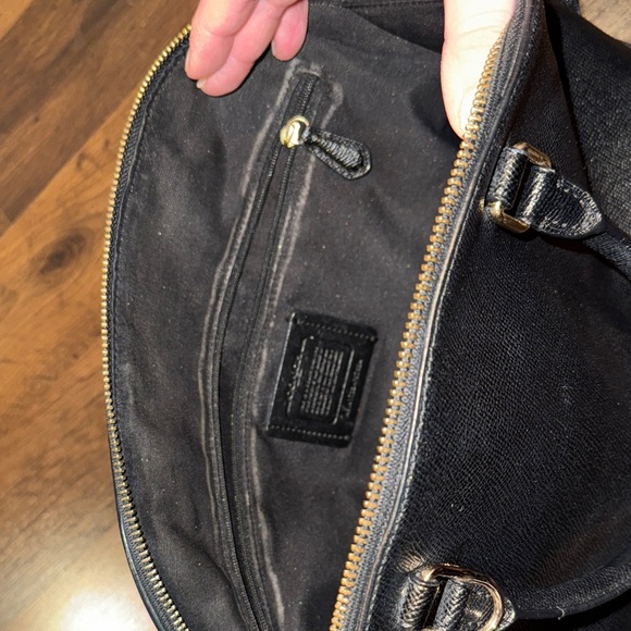 Black Coach Sierra Satchel Handbag - Picture 13 of 16